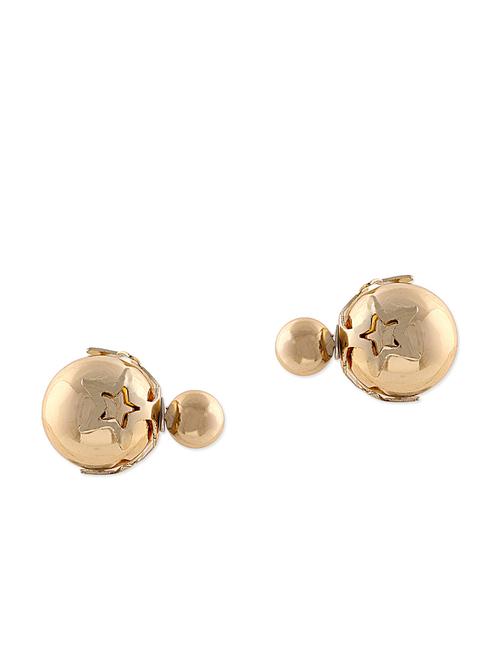 blue metal alloy earring - 9811091 - Very Small Image - 1