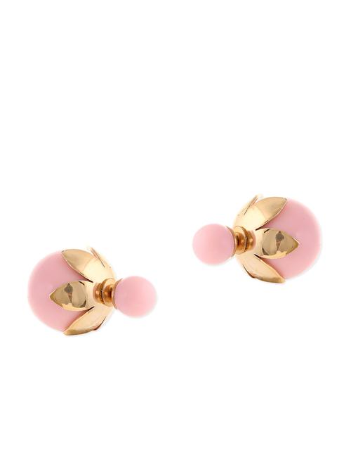 pink metal alloy earring - 9811095 - Very Small Image - 1
