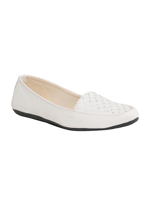 white leatherette loafer - 9811136 - Very Small Image - 1