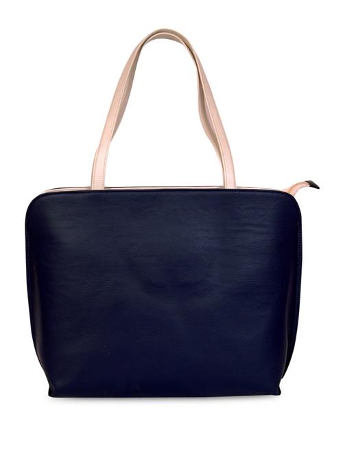 blue leatherette handbag - 9812927 - Very Small Image - 1