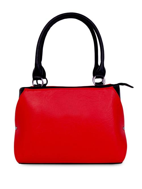 red leatherette handbag - 9812942 - Very Small Image - 1