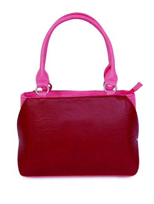 red leatherette handbag - 9812944 - Very Small Image - 1