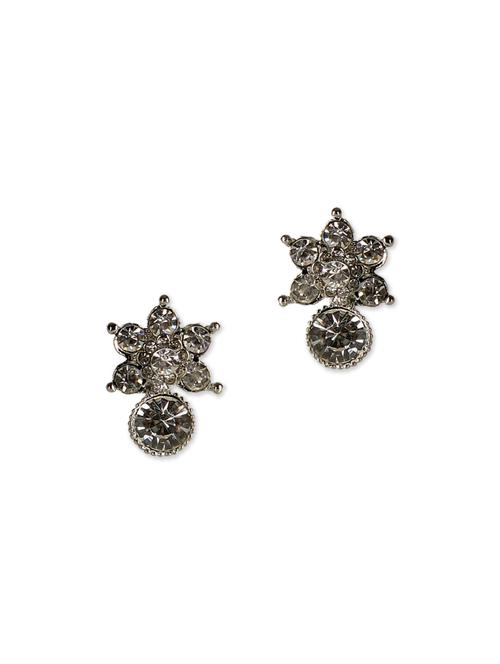 silver metal earring - 9813441 - Very Small Image - 1