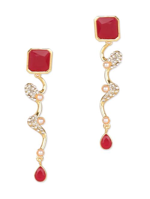 marsala stud encrypted earrings - 9814302 - Very Small Image - 1