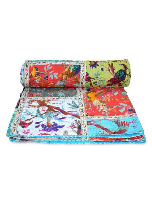 multicolored cotton quilt - 9820612 - Very Small Image - 1