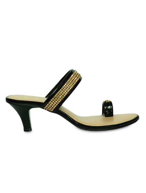 black one toe sandal - 9827424 - Very Small Image - 1