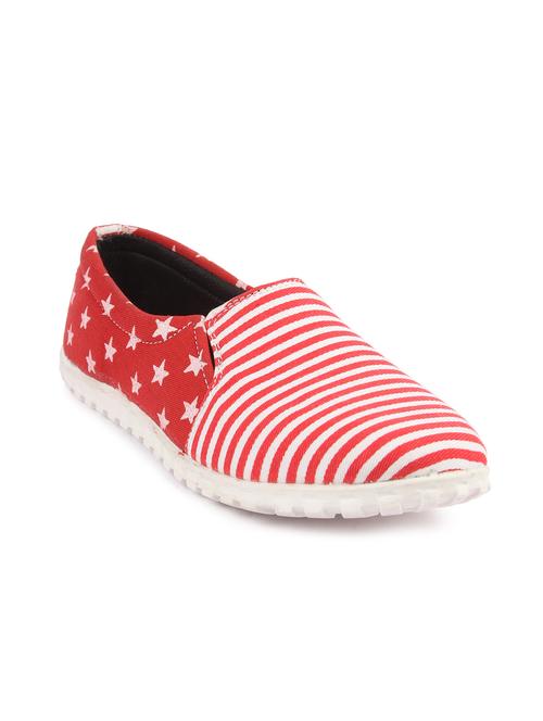 red canvas shoes - 9833094 - Very Small Image - 1