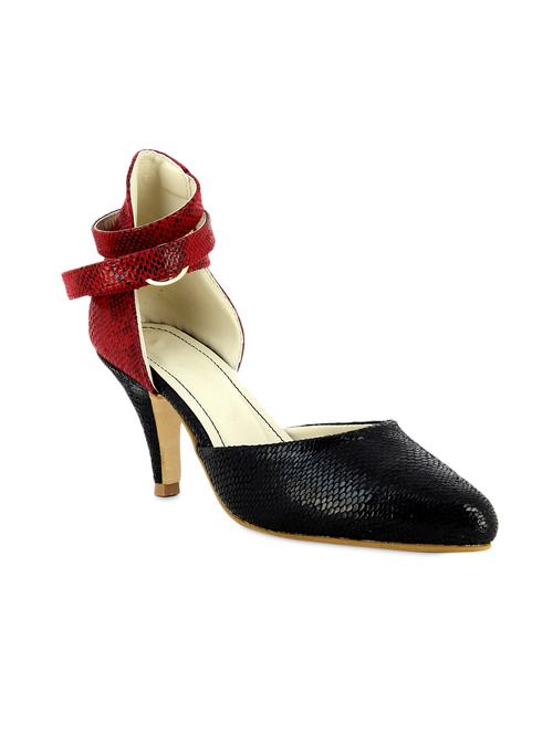 black synthetic leather pumps - 9839893 - Very Small Image - 1