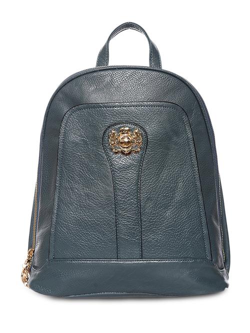 green leatherette backpack - 9842228 - Very Small Image - 1