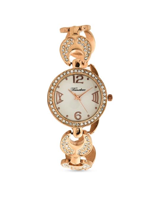 Brass Metal Daimond Watch - 9842594 - Very Small Image - 1