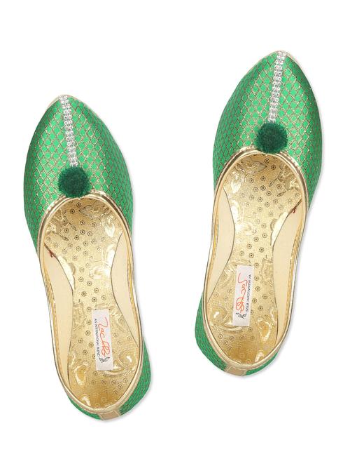 green Canvas Jacquard jutis - 9843413 - Very Small Image - 1