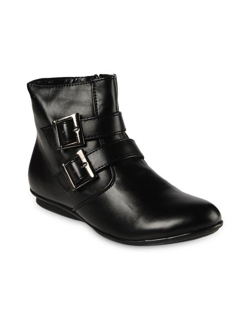 black leatherette boot - 9843475 - Very Small Image - 1