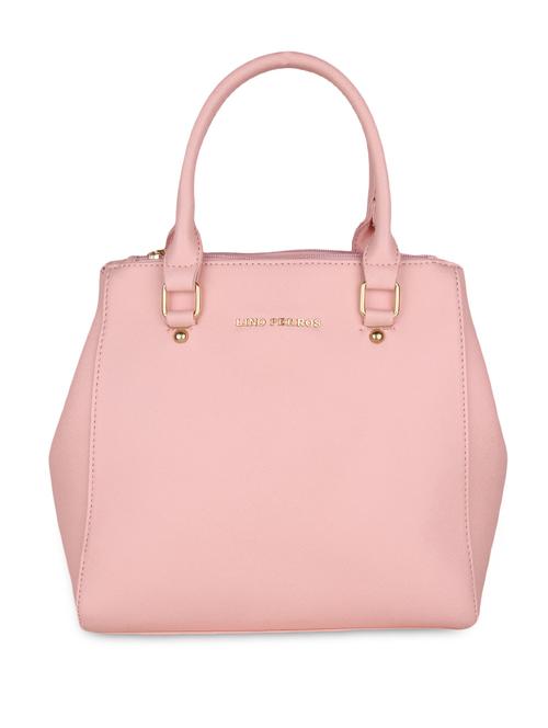 pink Leatherette handbag - 9845098 - Very Small Image - 1