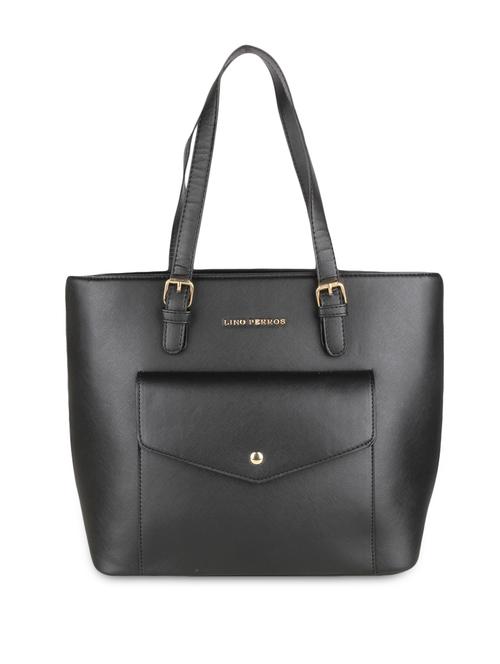 black Leatherette handbag - 9845102 - Very Small Image - 1