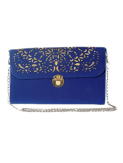 blue leatherette sling bag - 9871225 - Very Small Image - 1