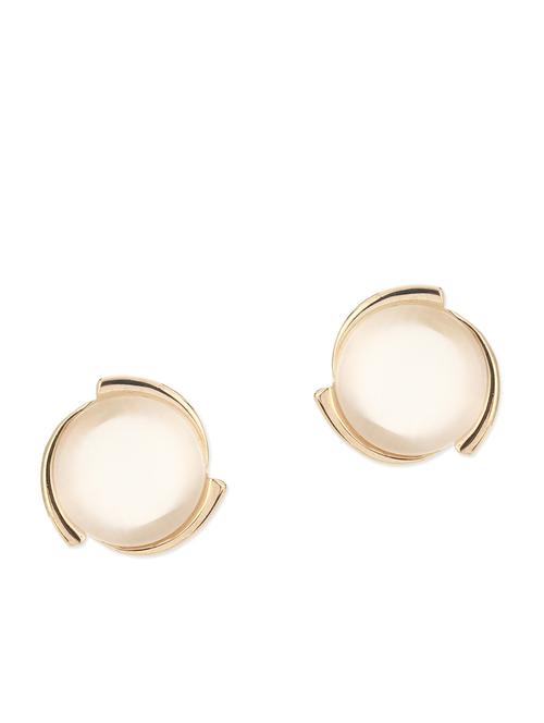 classic mother of pearl stud earrings - 9871624 - Very Small Image - 1