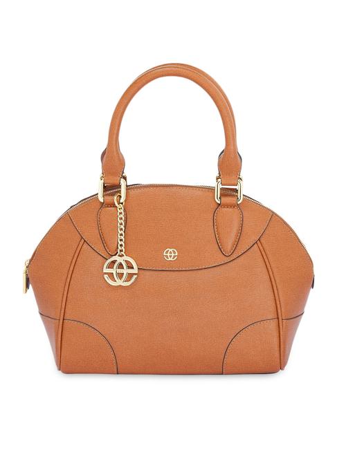 tan trapezium leather handbag - 9872308 - Very Small Image - 1