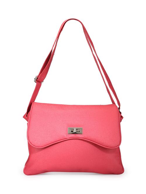 pink leatherette sling bag - 9876051 - Very Small Image - 1