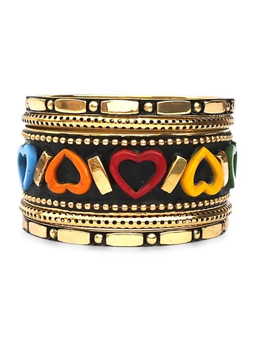 multicolor metallic bangles set - 9878807 - Very Small Image - 1