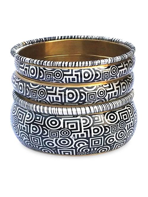 multicolor metallic bangles set - 9878849 - Very Small Image - 1