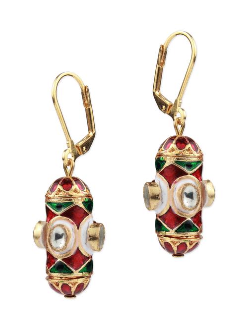 metal alloy with crystals earrings - 987941 - Very Small Image - 1