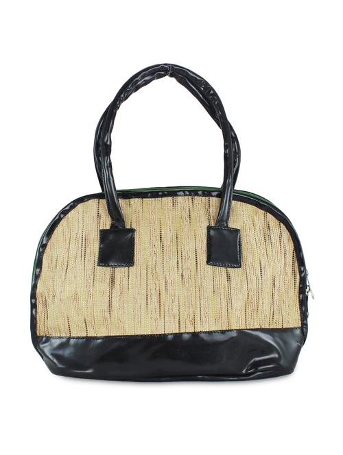 beige jute handbag - 9879435 - Very Small Image - 1