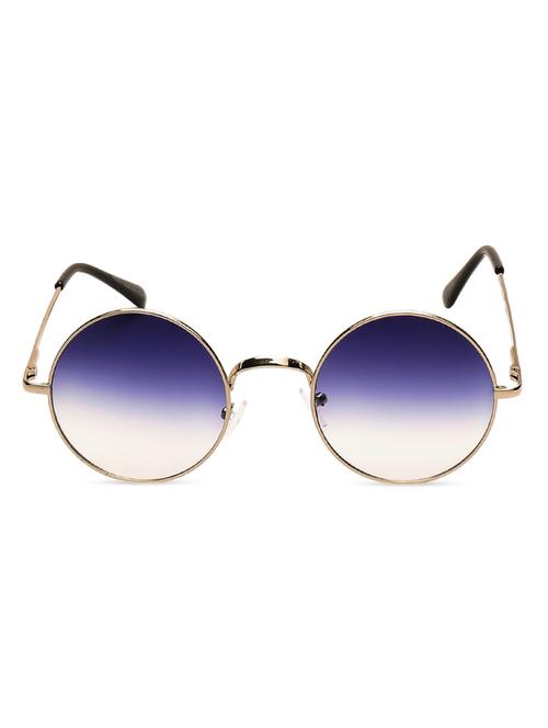 blue round uv protected glasses - 988149 - Very Small Image - 1