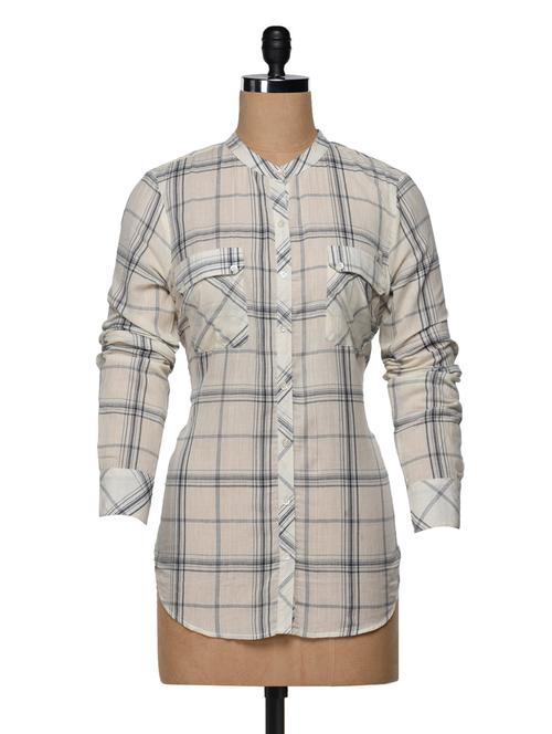 white & black checks shirt - 988491 - Very Small Image - 1