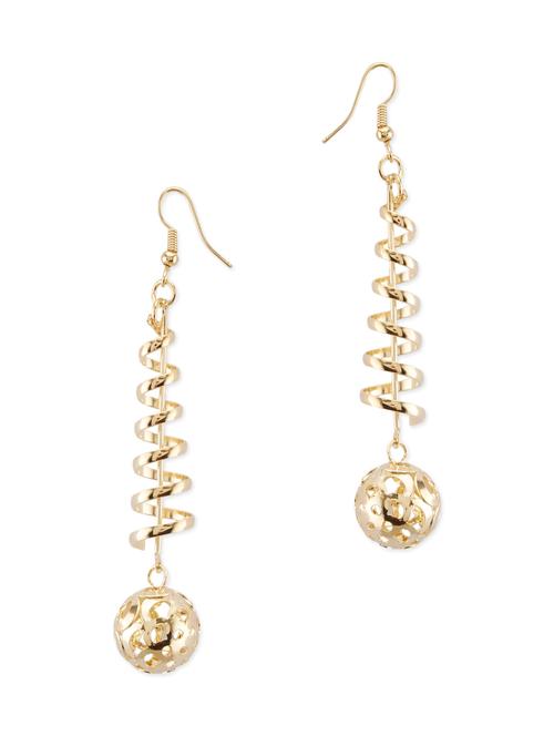 gold metal alloy earring - 9884945 - Very Small Image - 1