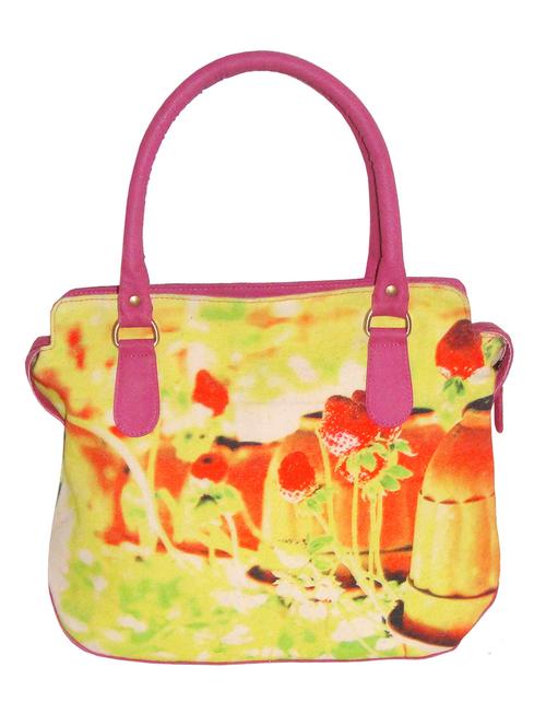 multicolour canvas handbag - 9886212 - Very Small Image - 1