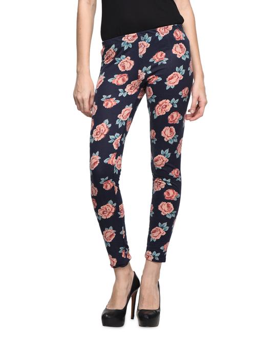 rose printed legging - 988779 - Very Small Image - 1