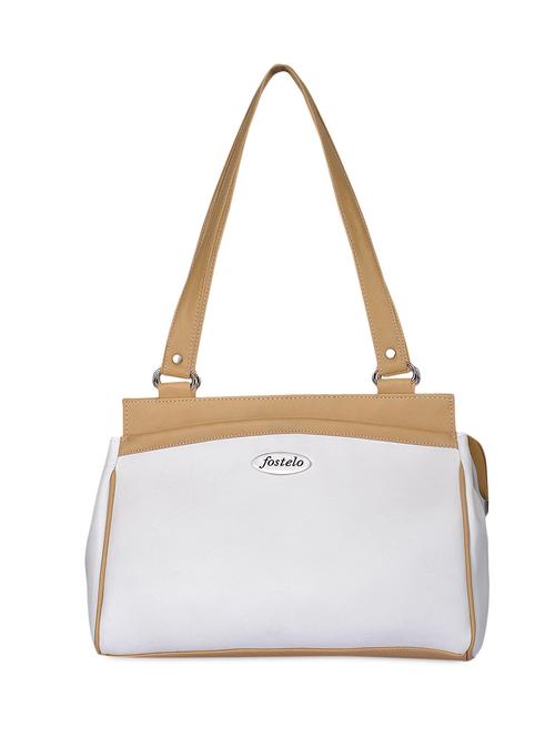 White Leatherette handbags. - 9908497 - Very Small Image - 1