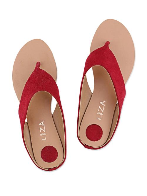 red toe separator sandal - 991582 - Very Small Image - 1