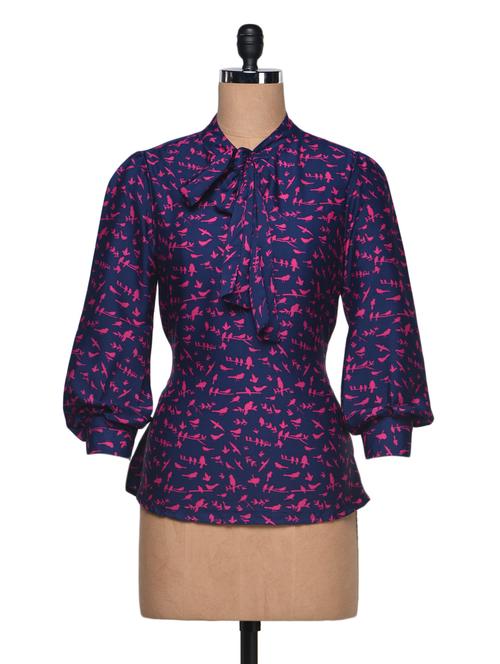 purple full sleeve shirt - 991983 - Very Small Image - 1