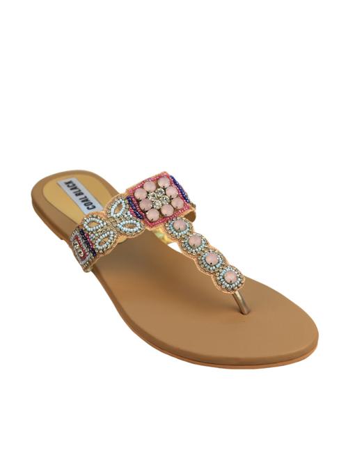 brown leatherette sandals - 9938065 - Very Small Image - 1