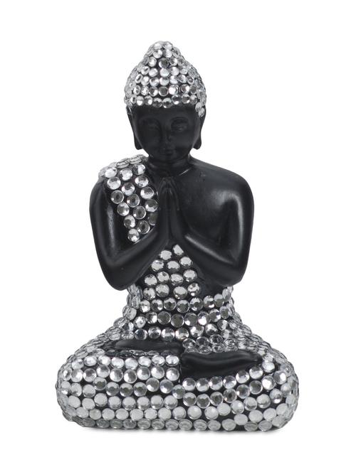 BLACK,SILVER RESIN FIGURINE - 9946865 - Very Small Image - 1