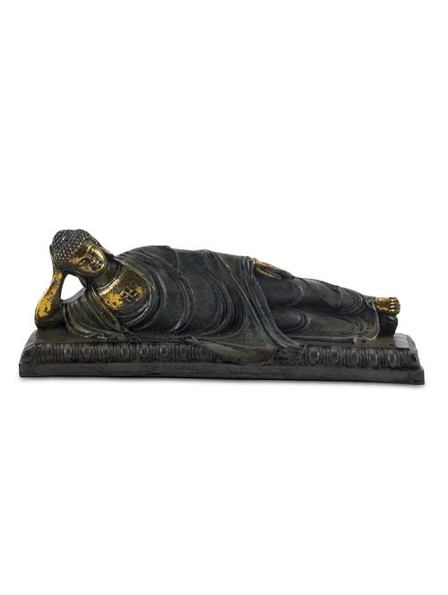 GOLD,BROWN RESIN FIGURINE - 9946897 - Very Small Image - 1