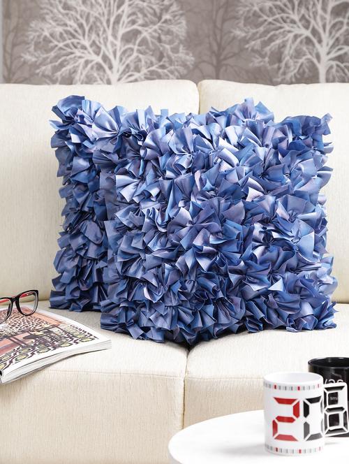 dekor world ruffle cushion cover (pack of 2) - 9959297 - Very Small Image - 1
