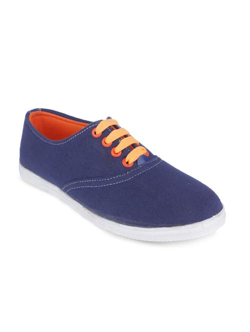 blue canvas sneakers - 9961628 - Very Small Image - 1
