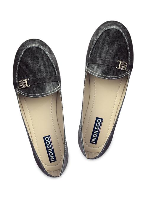 black denim loafer - 9964423 - Very Small Image - 1
