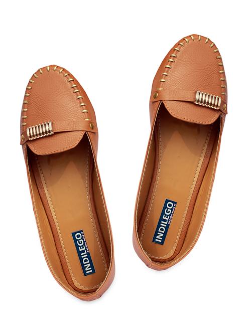 brown leatherette loafer - 9964431 - Very Small Image - 1