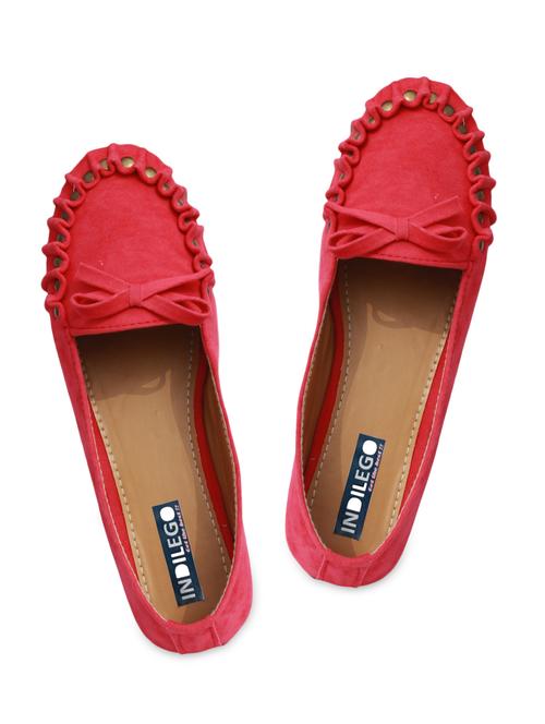 pink suede loafer - 9964435 - Very Small Image - 1