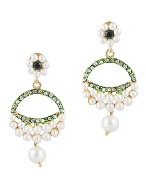 green alloy earring - 9968330 - Very Small Image - 1