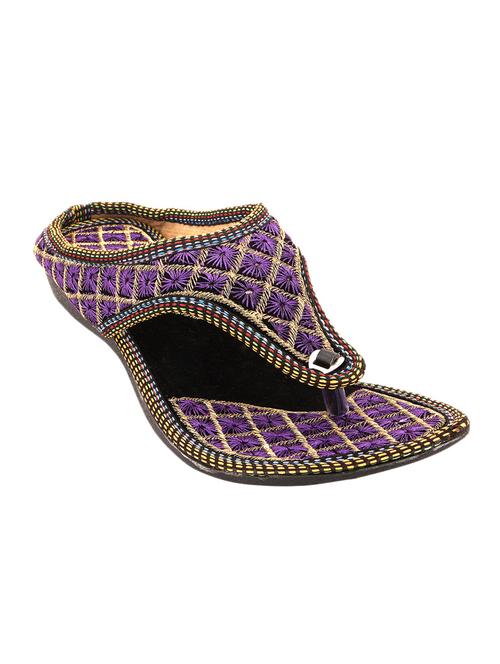 purple suede sandals - 9969294 - Very Small Image - 1