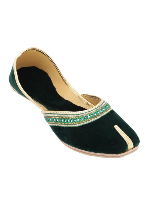 green suede jutis & mojaris - 9969343 - Very Small Image - 1