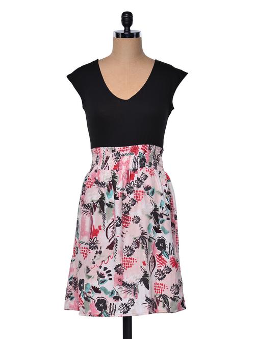 multi coloured printed dress - 997114 - Very Small Image - 1