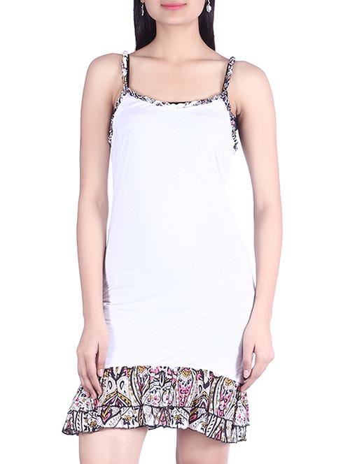 white cotton dress - 9973741 - Very Small Image - 1