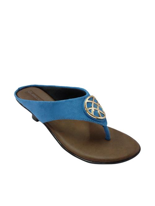 blue suede sandals - 9975203 - Very Small Image - 1