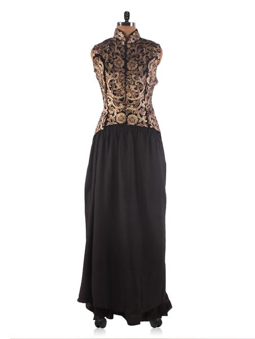 velvet lehenga with shantung lining - 997796 - Very Small Image - 1