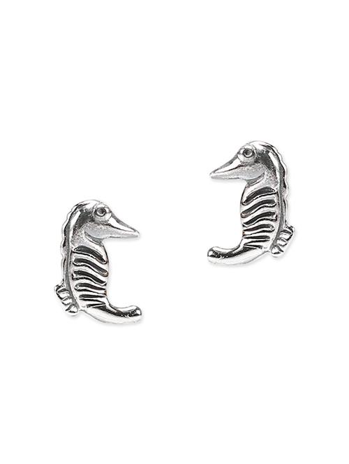 silver earring - 9980665 - Very Small Image - 1